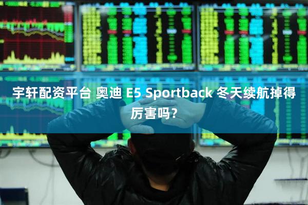 宇轩配资平台 奥迪 E5 Sportback 冬天续航掉得厉害吗？
